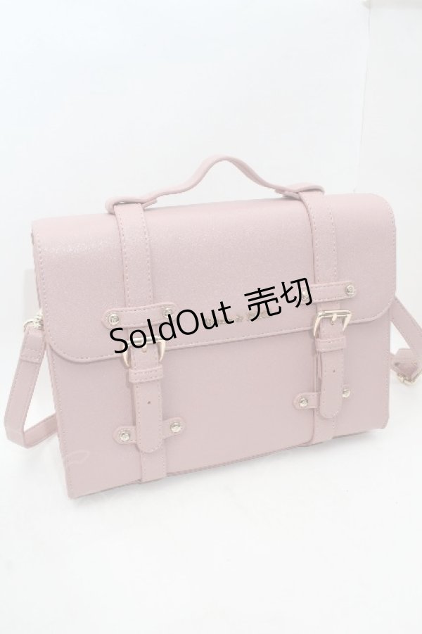 画像1: Maison de FLEUR / サッチェル2WAYリュック  ピンク S-26-03-28-015-LO-BG-AS-ZS (1)