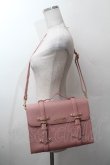 画像2: Maison de FLEUR / サッチェル2WAYリュック  ピンク S-26-03-28-015-LO-BG-AS-ZS (2)