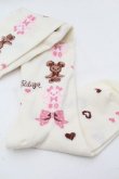 画像2: BABY,THE STARS SHINE BRIGHT / くみゃちゃんのSweet Heart Check柄オーバーニーソックス  アイボリー S-26-03-28-002-BA-ZA-HR-ZS (2)