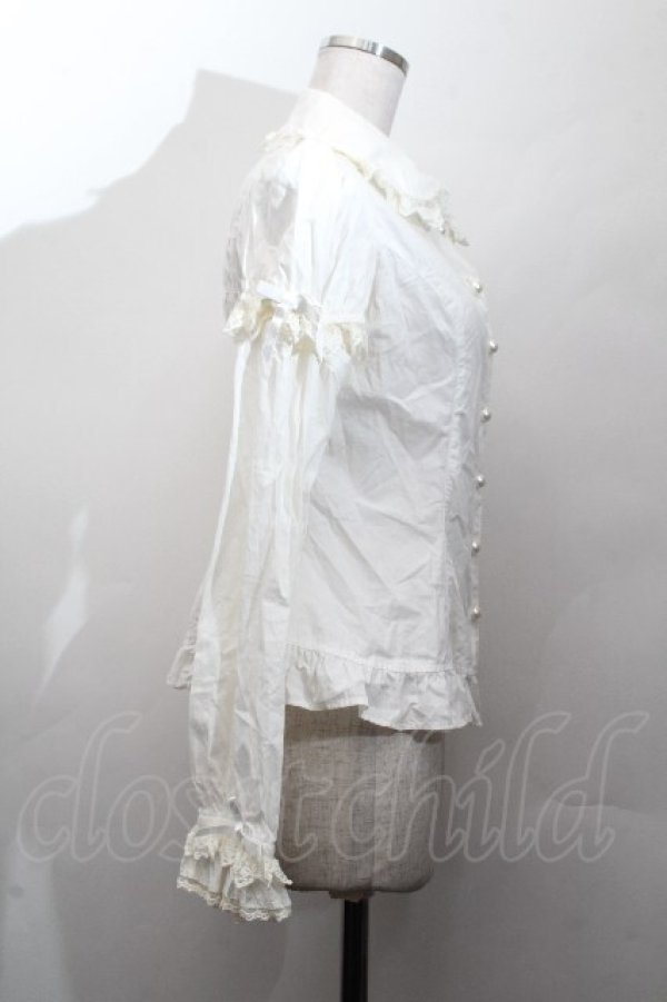 画像2: Angelic Pretty / メアリーロマンスDollブラウス  白 S-26-03-28-021-AP-BL-TE-ZS (2)