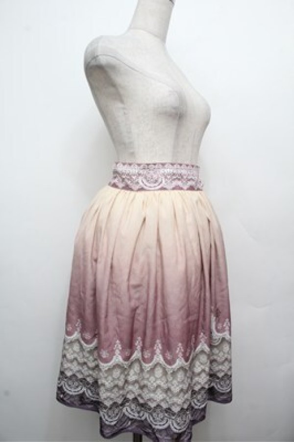 画像3: Angelic Pretty / レースピンタックスカート  ピンク S-26-03-29-1026-AP-SK-AS-ZS (3)