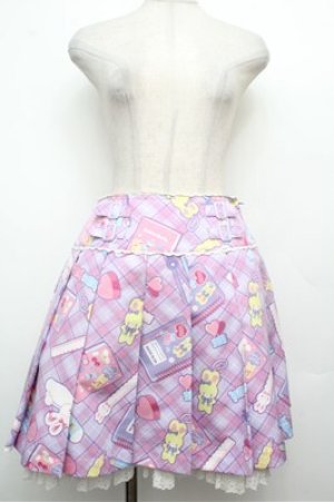 画像: Angelic Pretty / Fancy Stationeryスカート  ラベンダー S-26-03-29-1032-AP-SK-SZ-ZS