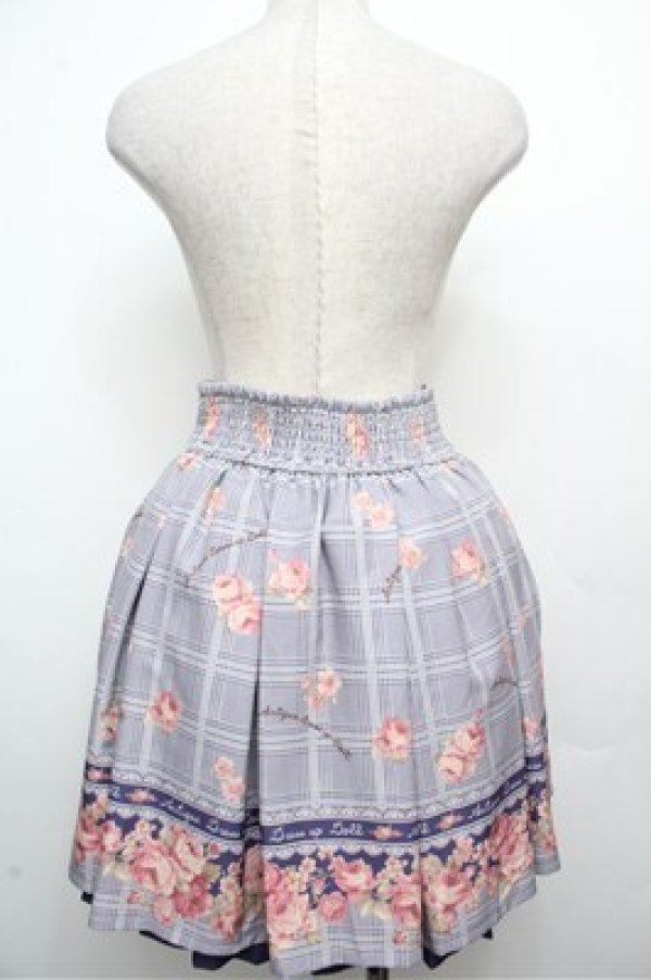 画像2: LIZ LISA / グレンチェックローズスカート  パープル S-26-03-29-1033-LO-SK-SZ-ZS (2)