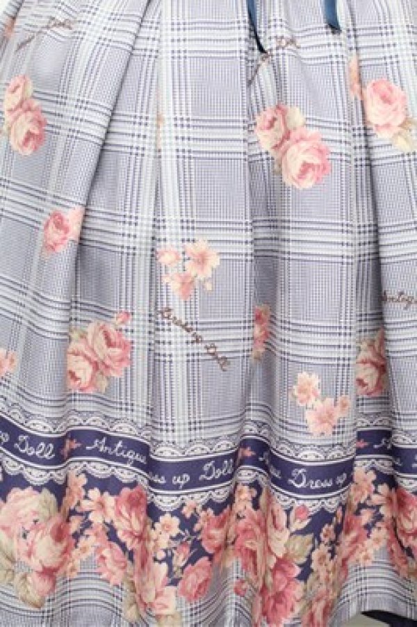 画像5: LIZ LISA / グレンチェックローズスカート  パープル S-26-03-29-1033-LO-SK-SZ-ZS (5)