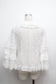 画像2: BABY,THE STARS SHINE BRIGHT / Princess Lacy Bouquetブラウス  白 S-26-03-29-1006-BA-TO-HR-ZS (2)