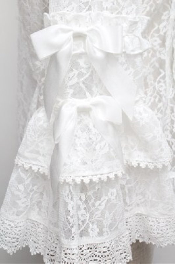 画像5: BABY,THE STARS SHINE BRIGHT / Princess Lacy Bouquetブラウス  白 S-26-03-29-1006-BA-TO-HR-ZS (5)