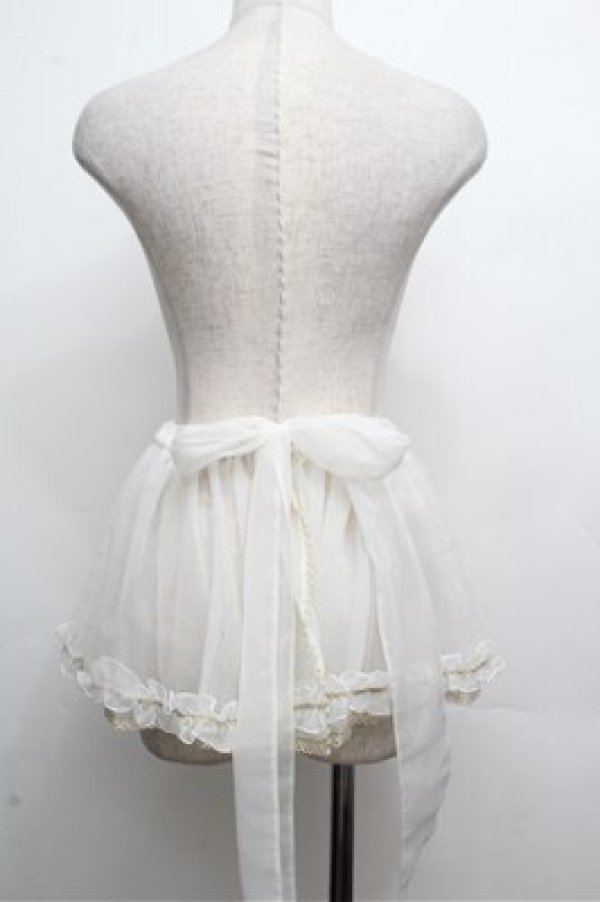 画像2: BABY,THE STARS SHINE BRIGHT / Papillonnage en eclats ペプラム  生成りｘゴールド S-26-03-29-1002-BA-ZA-SA-ZS (2)