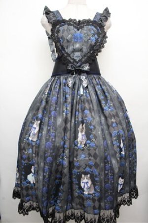 画像: Royal Princess Alice / Gothic Rose Cat　スペシャルセット  黒ｘ青 S-26-03-29-1021-LO-OP-HR-ZS