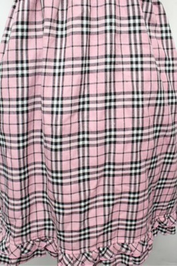 画像5: Tralala / タータンチェックキャミワンピース  ピンク S-26-03-29-1022-LO-OP-AS-ZS (5)