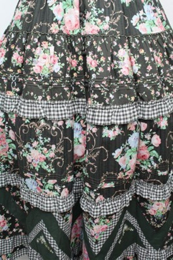 画像5: Surfacespell / Dreamland前開きジャンパースカート  グリーン S-26-03-29-1023-LO-OP-AS-ZS (5)