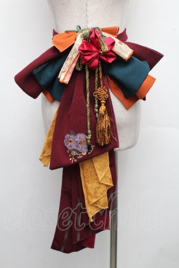 画像1: Ozz oneste / 和布付け帯【かくりよの宿飯/葵モデル】   S-26-04-01-001-OO-ZA-HR-ZS (1)