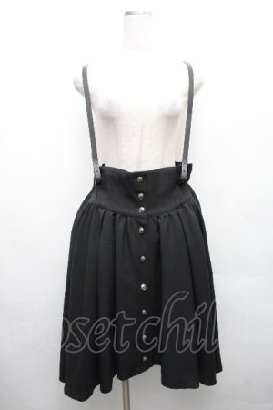 画像: MIHO MATSUDA / スカート・リデル  黒 S-26-04-01-038-GO-SK-TE-ZS