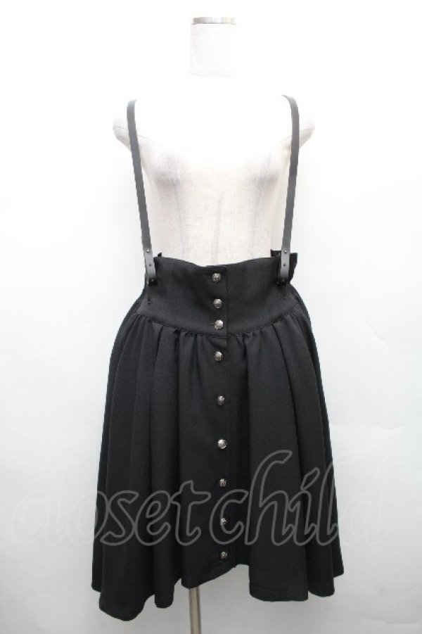 画像1: MIHO MATSUDA / スカート・リデル  黒 S-26-04-01-038-GO-SK-TE-ZS (1)