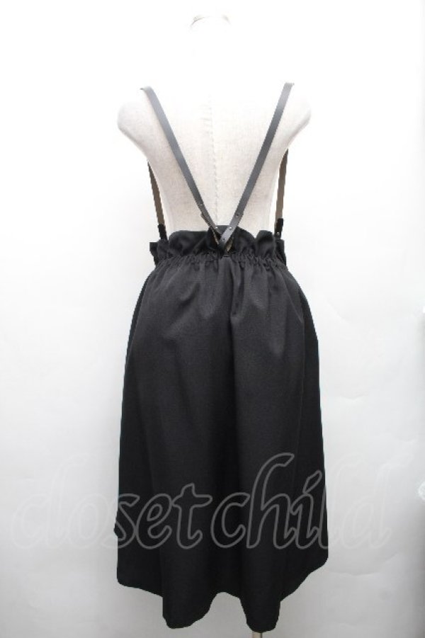 画像2: MIHO MATSUDA / スカート・リデル  黒 S-26-04-01-038-GO-SK-TE-ZS (2)