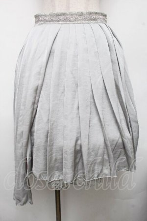 画像: axes femme / アシンメトリープリーツスカート M ミント S-26-04-01-1007-AX-SK-HR-ZS