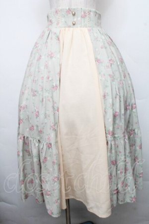 画像: axes femme kawaii / プティフルールスカート  ミント S-26-04-01-1009-AX-SK-AS-ZS