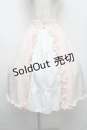画像: axes femme kawaii / ロココスカート  ピンク S-26-04-01-1010-AX-SK-HR-ZS