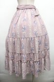 画像2: axes femme / すみれ×すずらん柄スカート  ピンク S-26-04-01-1013-AX-SK-AS-ZS (2)