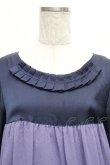 画像3: Emily Temple cute / フォレストフロッキーワンピース  ラベンダーｘ紺 S-26-04-01-009-ET-OP-HR-ZS (3)