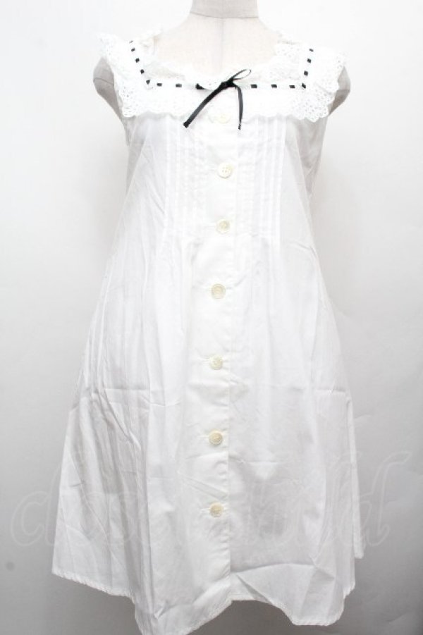 画像1: MILK / アイレットレースワンピース  白 S-26-04-02-031-ML-OP-AS-ZS (1)
