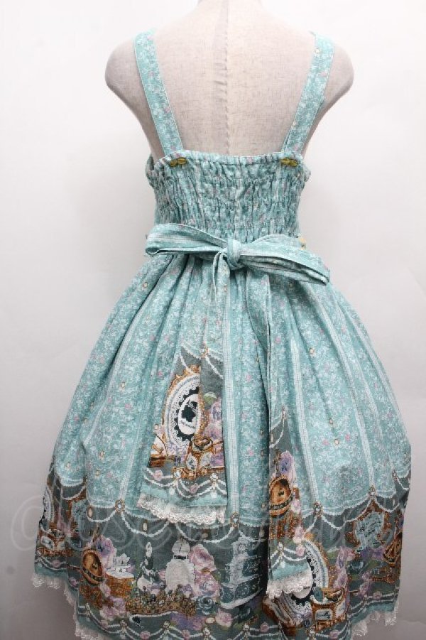 画像2: metamorphose / Majestic princessリボンジャンパースカート 1 ミント S-26-04-02-039-ME-OP-HR-ZS (2)