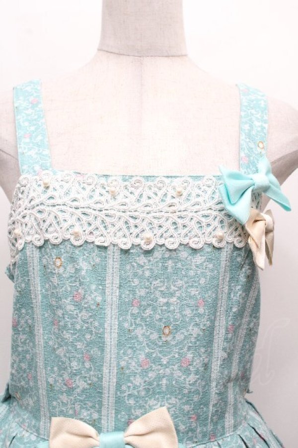 画像4: metamorphose / Majestic princessリボンジャンパースカート 1 ミント S-26-04-02-039-ME-OP-HR-ZS (4)