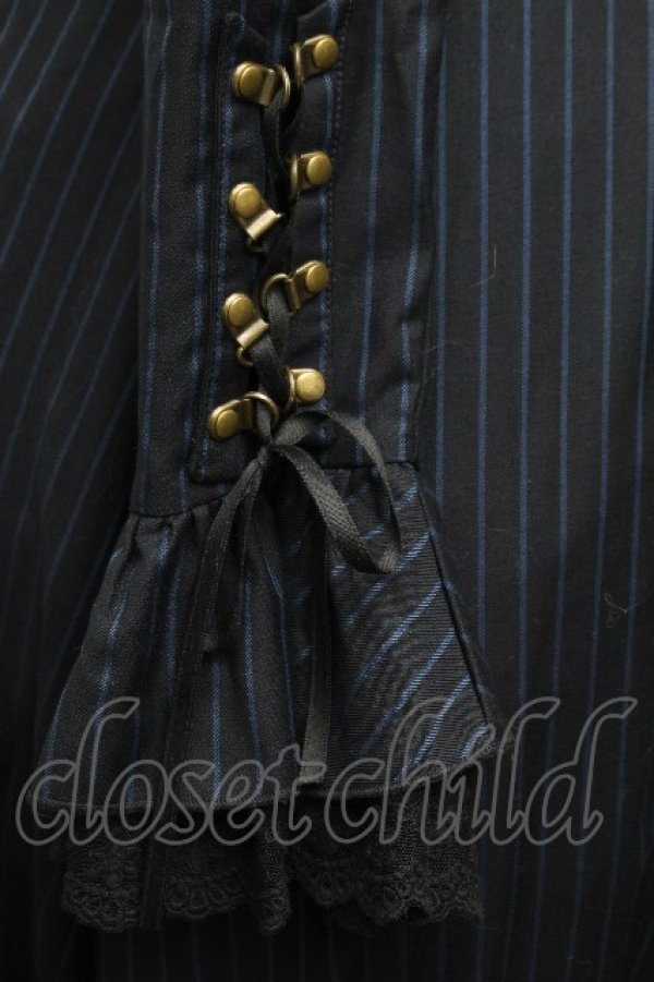 画像4: Hoshibako Works / リリィ・リドル ワンピース(スクエアカラー)  ネイビー S-26-04-02-046-LO-OP-HR-ZS (4)