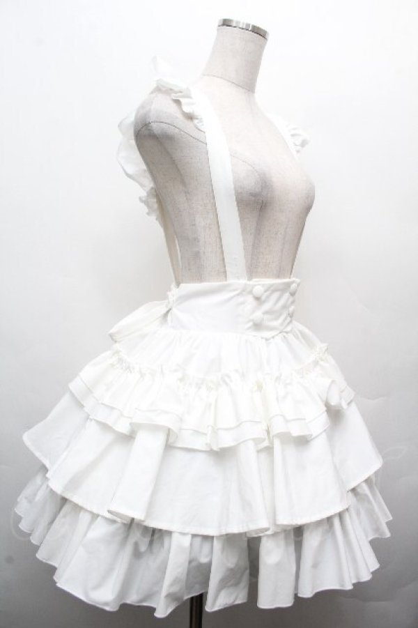 画像3: CATCOCOON（海外ロリータブランド） / A Doll's House スカート M 白 S-26-04-02-050-PU-SK-HR-ZS (3)