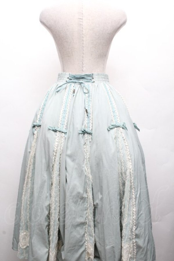 画像2: Hoshibako Works / ルーセントガーデン スカート  ミント S-26-04-02-056-LO-TO-HR-ZS (2)