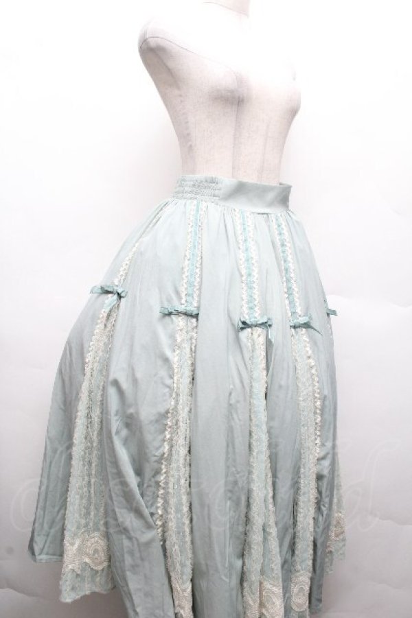 画像3: Hoshibako Works / ルーセントガーデン スカート  ミント S-26-04-02-056-LO-TO-HR-ZS (3)