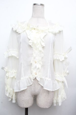 画像: BABY,THE STARS SHINE BRIGHT / Belle Harmonieパピヨンブラウス  アイボリー S-26-04-02-013-BA-BL-HR-ZS