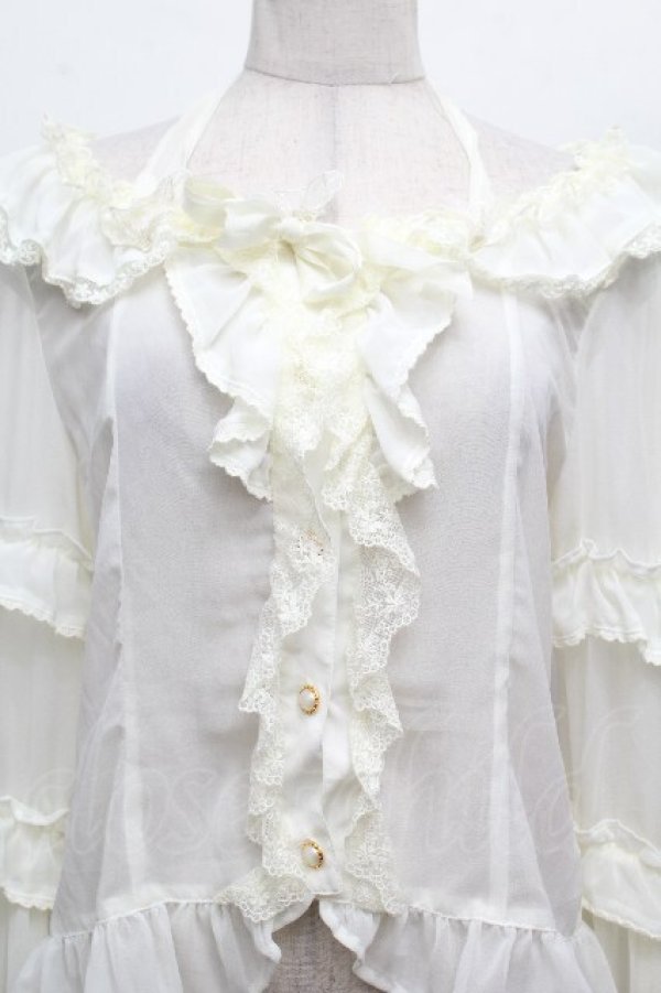 画像5: BABY,THE STARS SHINE BRIGHT / Belle Harmonieパピヨンブラウス  アイボリー S-26-04-02-013-BA-BL-HR-ZS (5)