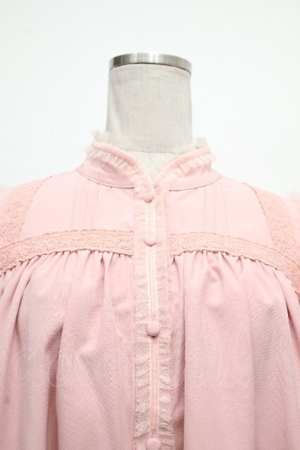 画像6: Hoshibako Works / 七色ワルツ セットアップ フリルブラウス  ピンク S-26-04-02-015-LO-BL-AS-ZS (6)