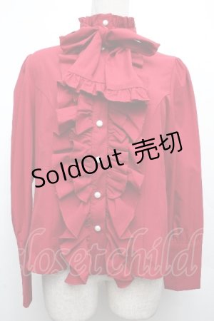 画像: CATCOCOON（海外ロリータブランド） / A Doll's House ブラウス(長袖) L 赤 S-26-04-02-017-PU-BL-HR-ZS
