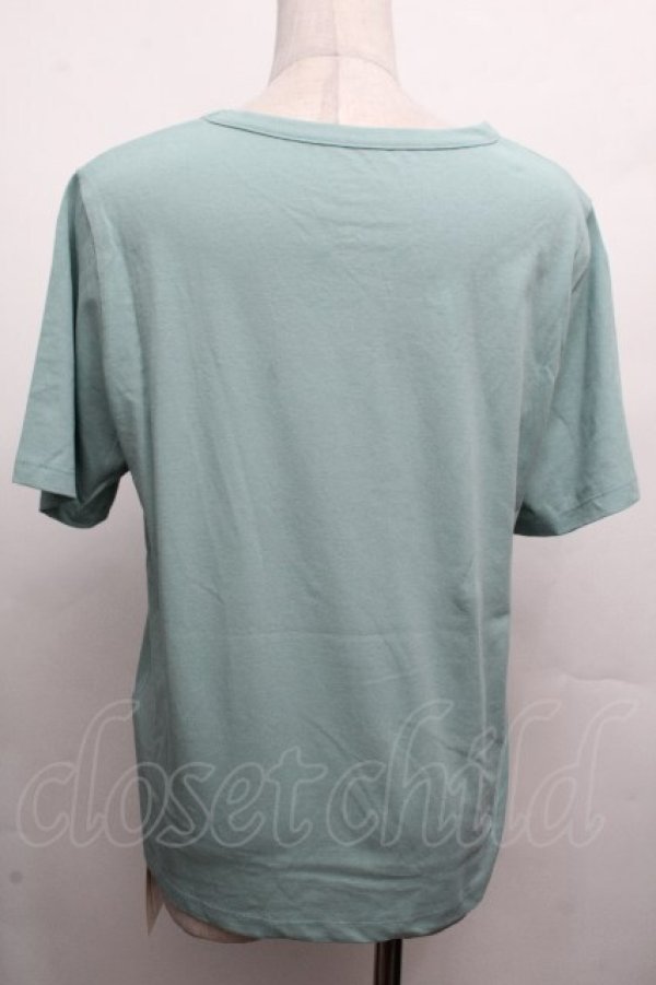 画像2: Jane Marple Dans Le Salon / 刺繍カットソー  グリーン S-26-04-02-023-JM-TO-AS-ZS (2)