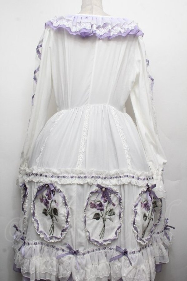 画像2: Hoshibako Works / 城咲ロンドン x HoshibakoWorksコラボレーションワンピース  白 S-26-04-02-029-LO-OP-HR-ZS (2)