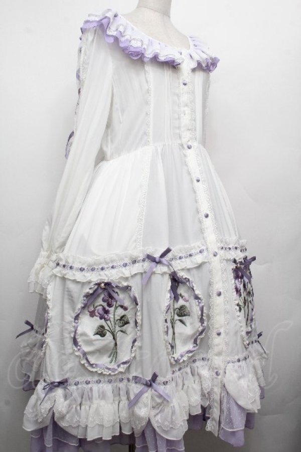 画像3: Hoshibako Works / 城咲ロンドン x HoshibakoWorksコラボレーションワンピース  白 S-26-04-02-029-LO-OP-HR-ZS (3)