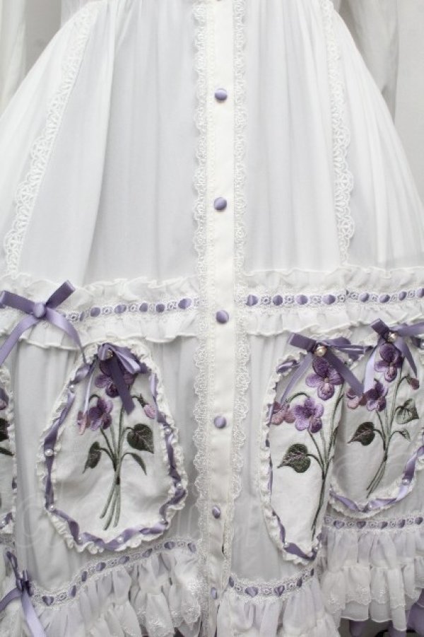 画像6: Hoshibako Works / 城咲ロンドン x HoshibakoWorksコラボレーションワンピース  白 S-26-04-02-029-LO-OP-HR-ZS (6)