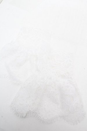 画像: LOLITA / レースお袖留め  白 S-26-04-04-005-LO-ZA-HR-ZS