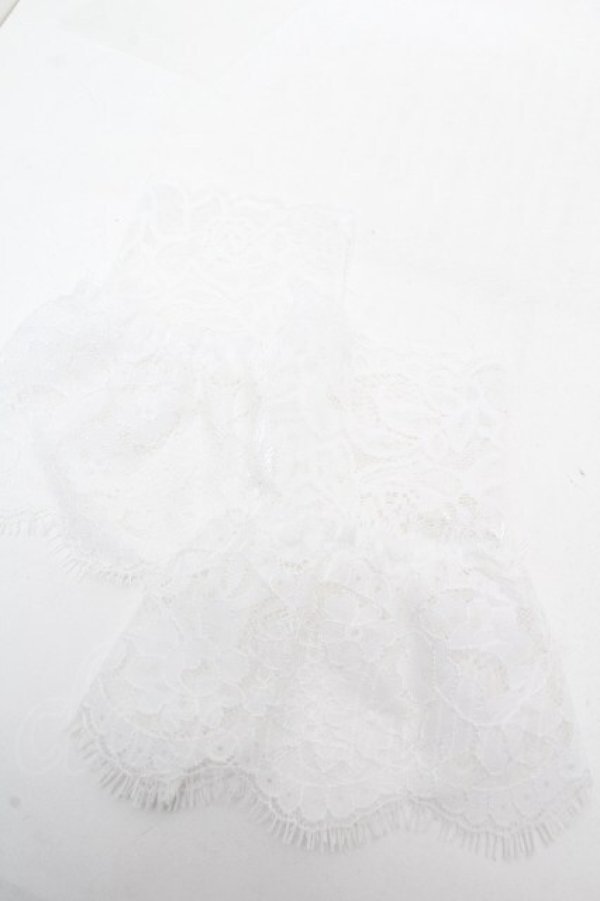画像1: LOLITA / レースお袖留め  白 S-26-04-04-005-LO-ZA-HR-ZS (1)
