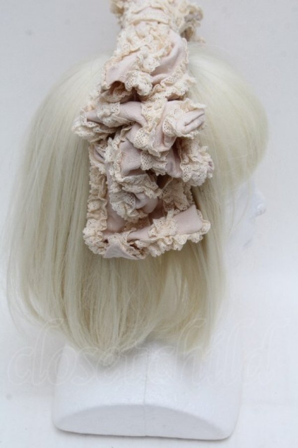 画像3: Hoshibako Works / お人形風ラッピングリボンカチューシャ  クリーム S-26-04-04-044-LO-AC-AS-ZS (3)