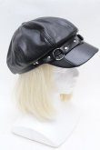 画像3: PUNK / キャスケット  黒 S-26-04-04-046-PU-AC-AS-ZS (3)