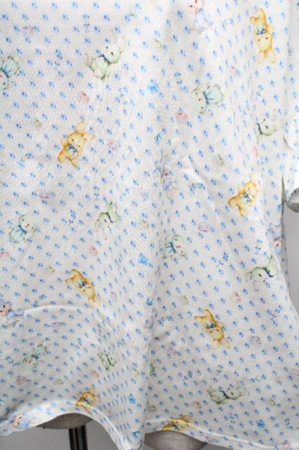 画像3: yukiemon / 総柄Tシャツ 3L オフ S-26-04-04-053-0-TO-AS-ZS (3)