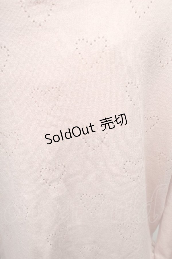 画像3: m petit by misako / TT*AOKリボンツキカーディガン 3L ピンク S-26-04-04-057-LO-TO-HR-ZS (3)