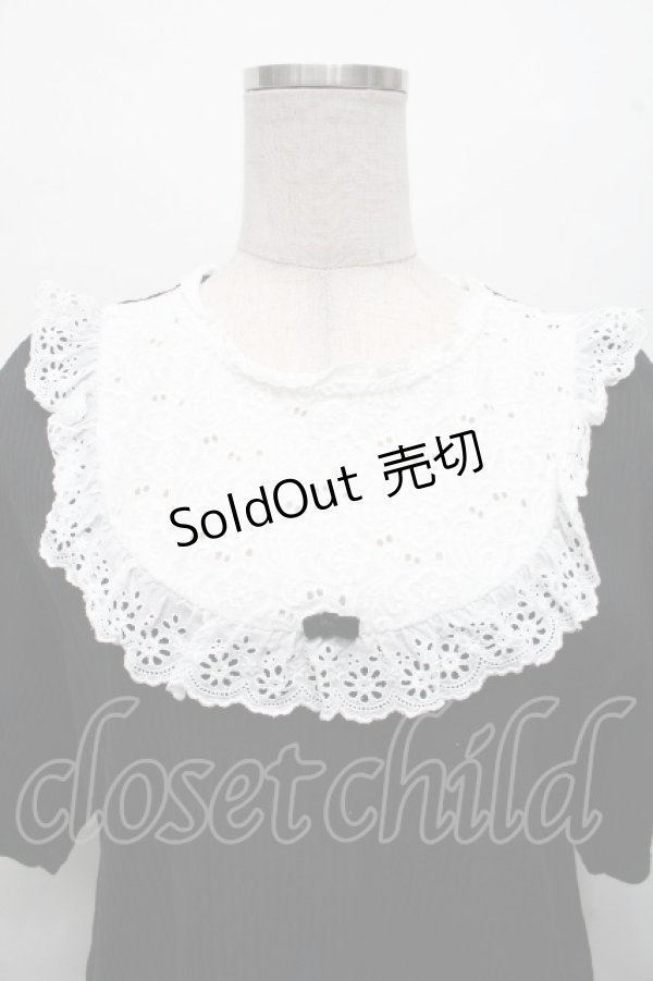 画像3: yukiemon / リブカットソー  黒ｘ白 S-26-04-04-058-0-TO-AS-ZS (3)