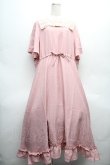 画像1: m petit by misako / AOKレースセーラーワンピース 3L ピンク S-26-04-04-063-LO-OP-HR-ZS (1)