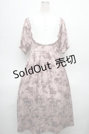 画像: m petit by misako / トワルドジュイワンピース LL ピンク S-26-04-04-064-LO-OP-HR-ZS