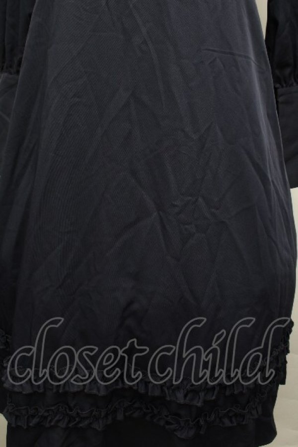 画像5: FLC / MINA*ケープワンピース 3L 紺 S-26-04-04-068-LO-OP-HR-ZS (5)