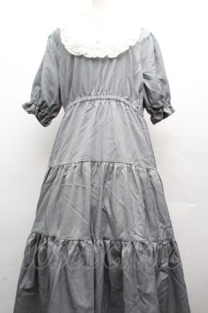 画像: m petit by misako / TT*AMデシンヨークワンピース 3L グレー S-26-04-04-070-LO-OP-HR-ZS
