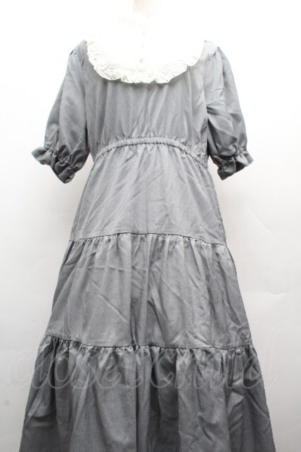 画像1: m petit by misako / TT*AMデシンヨークワンピース 3L グレー S-26-04-04-070-LO-OP-HR-ZS (1)